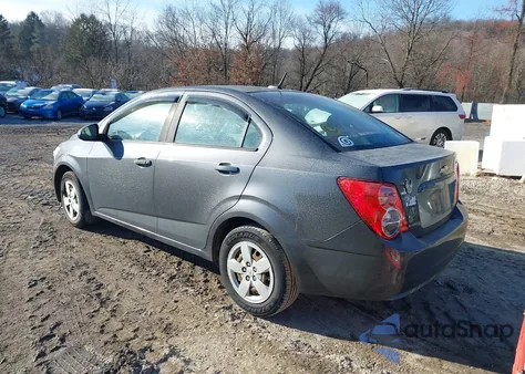 2013 Chevrolet Sonic Ls Auto z USA, uszkodzony, nr VIN 1G1JA5SG7D4133886